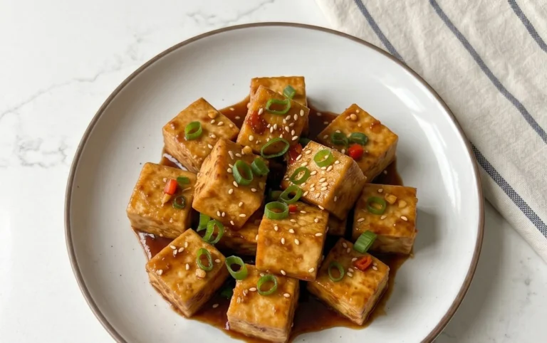 Honey Garlic Tofu