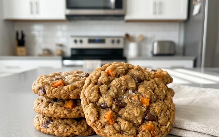 Sweet Potato Oatmeal Cookies