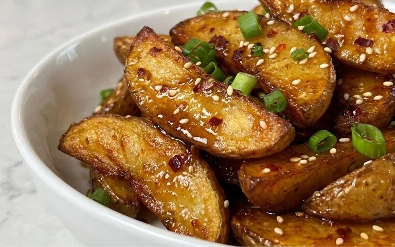 Crispy Honey Chilli Potatoes