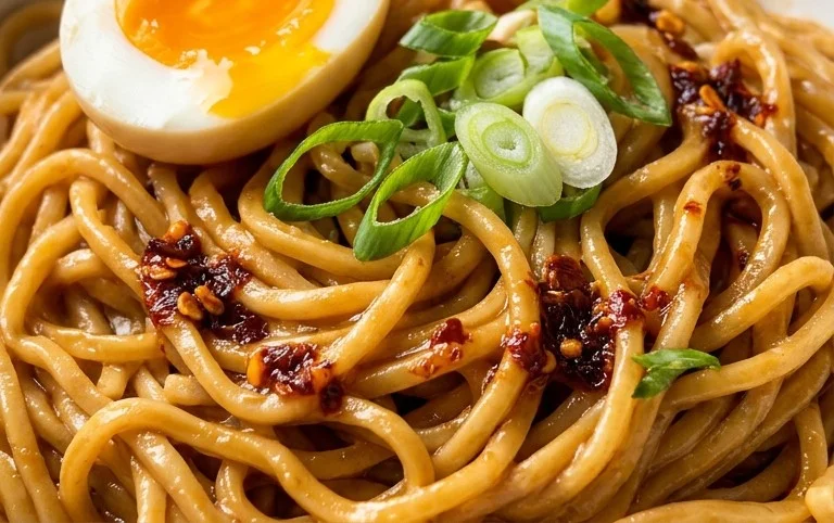 Easy Saucy Ramen Noodles