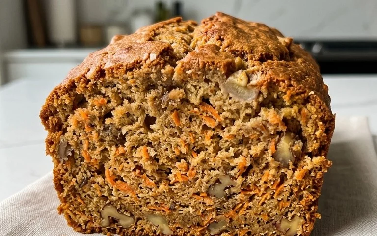 Dairy Free Carrot Cake Banana Bread