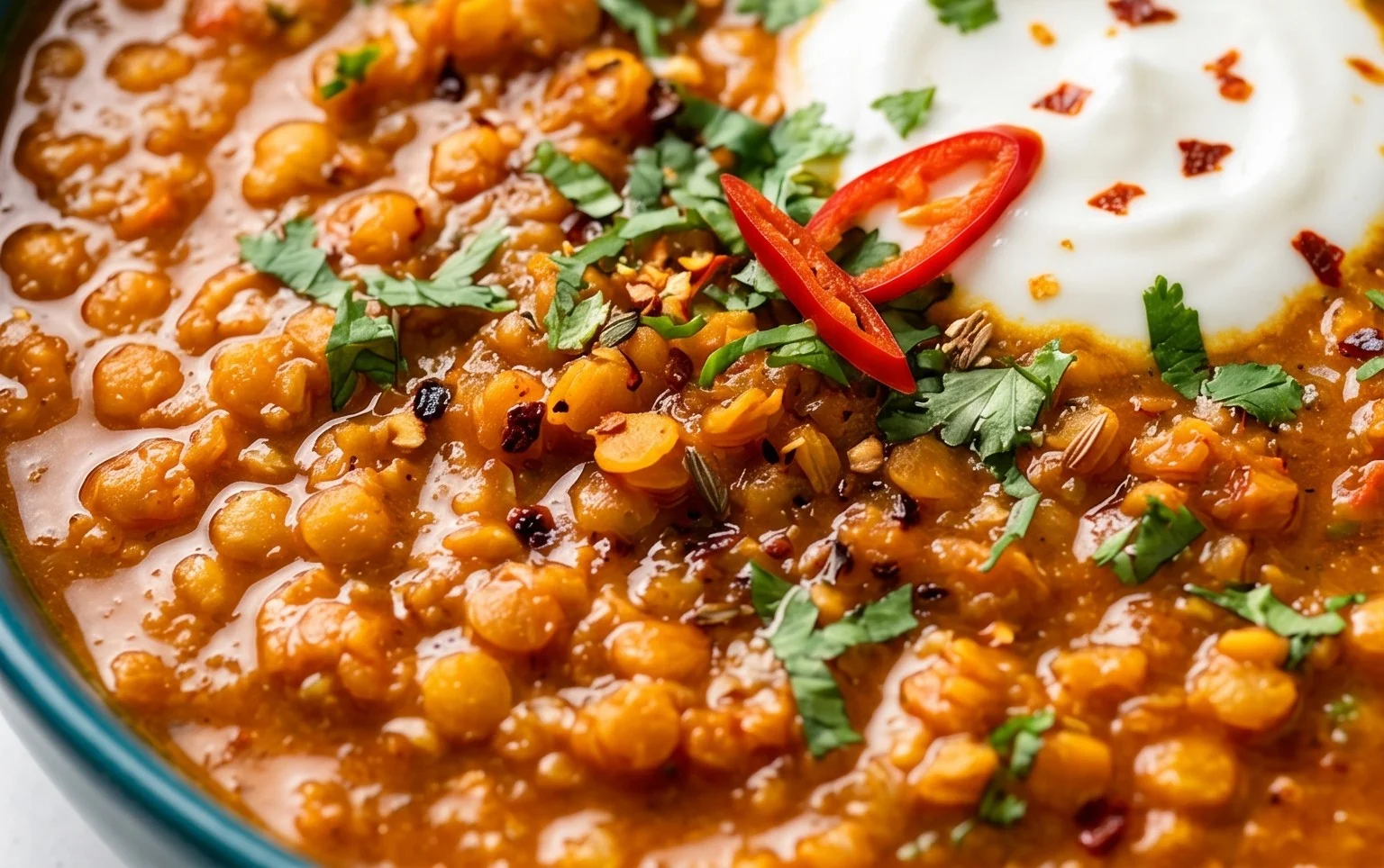 Spicy Red Lentil Curry
