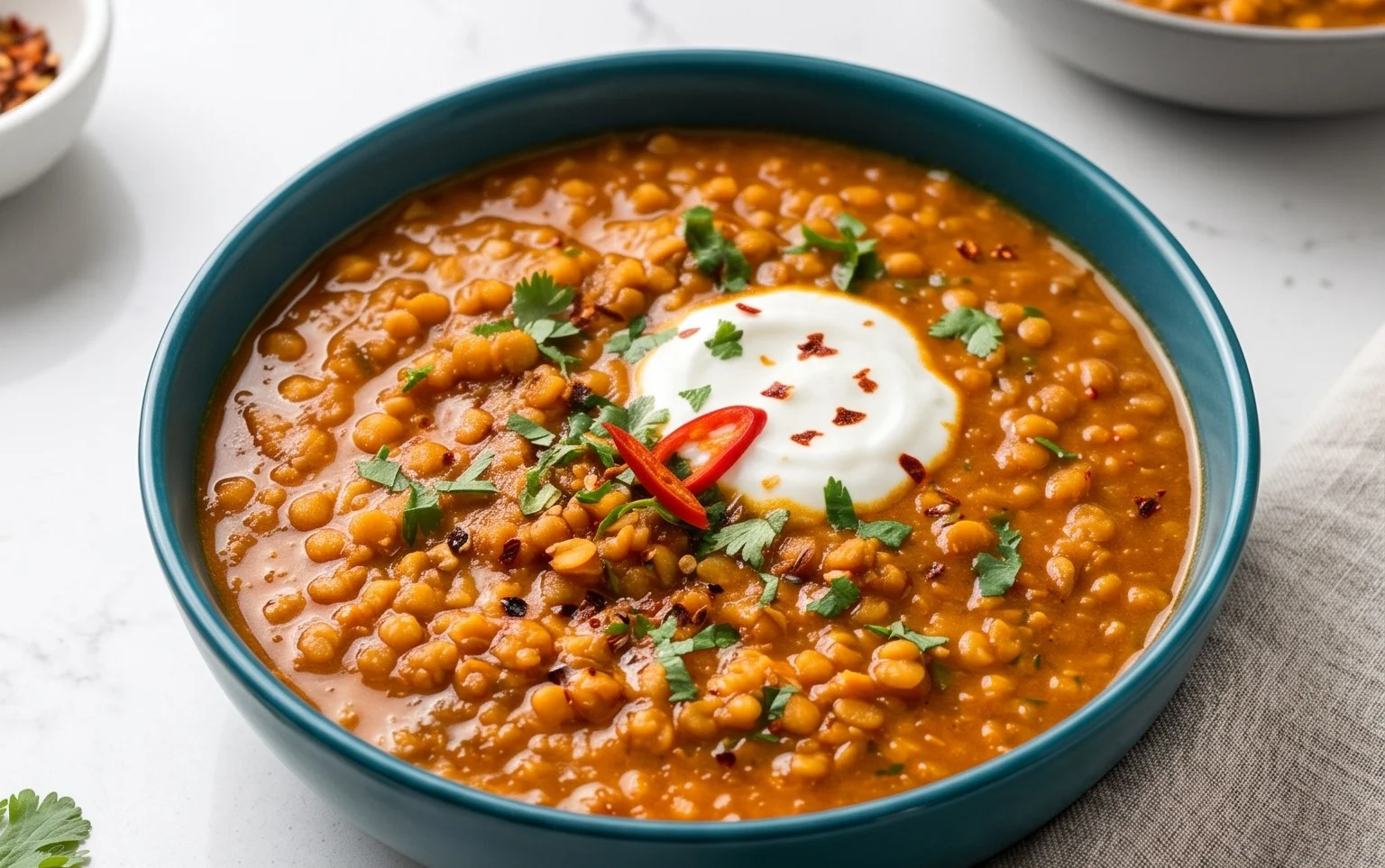 Spicy Red Lentil Curry