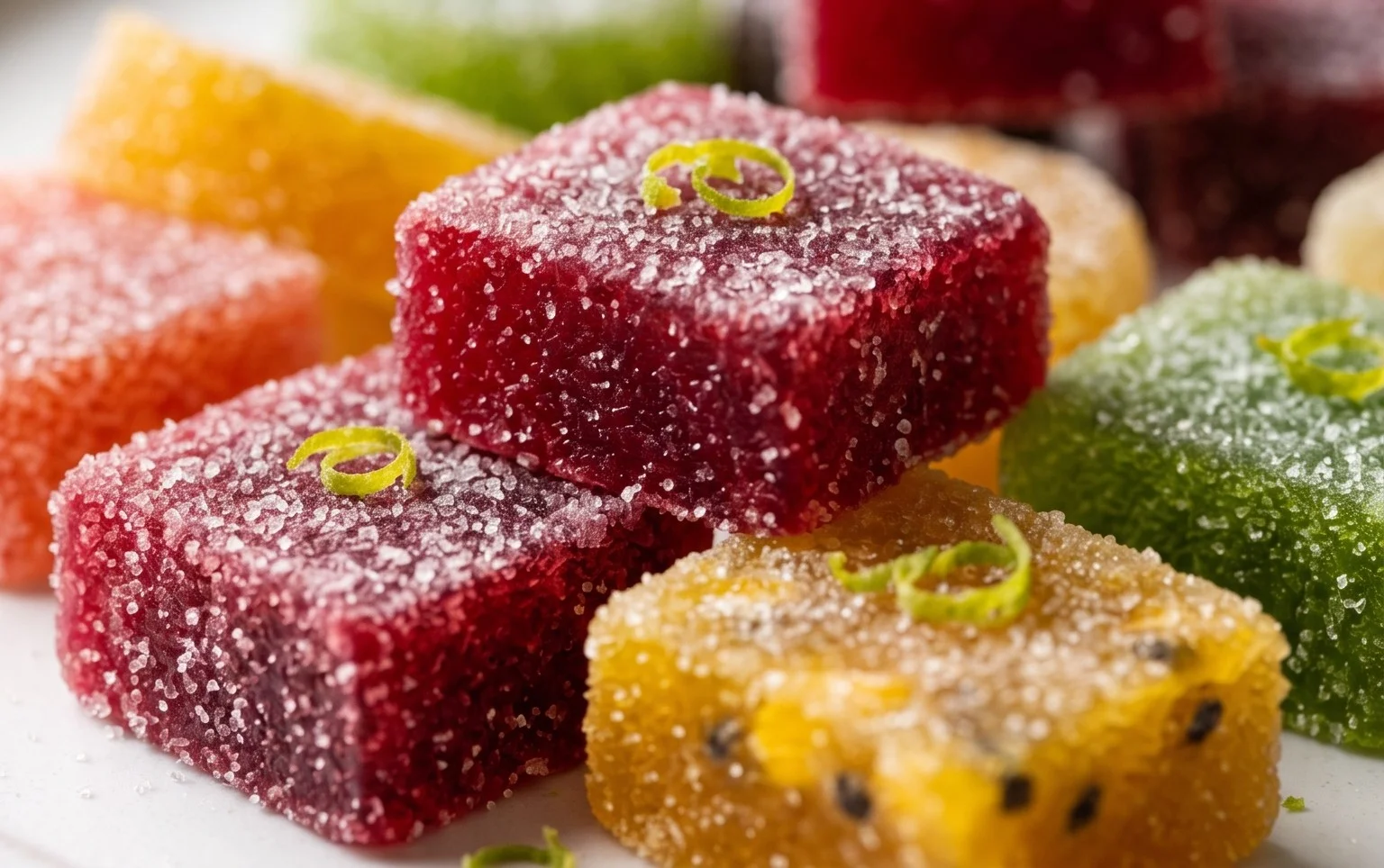 Homemade Pâtes de Fruits (no corn syrup)