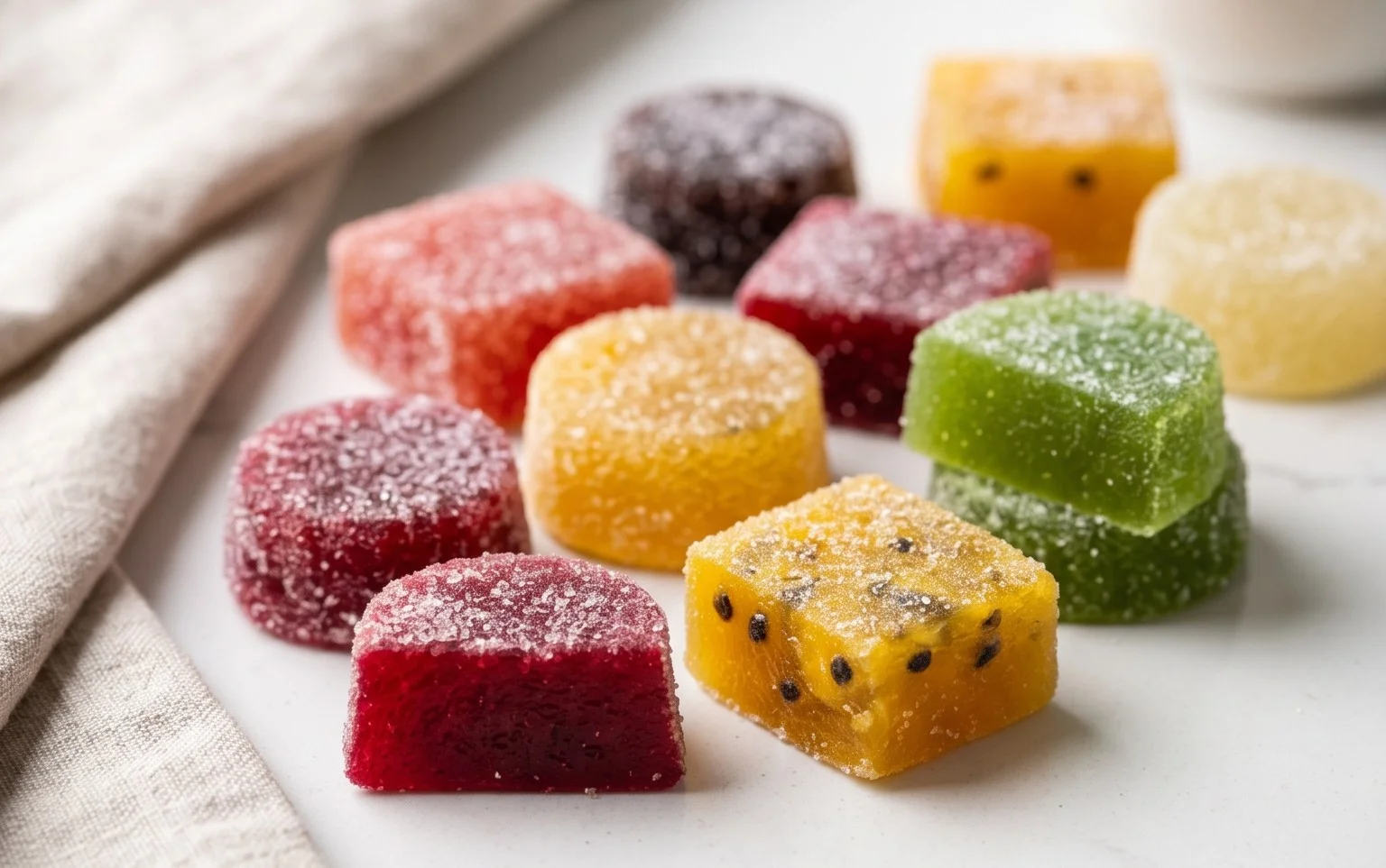 Homemade Pâtes de Fruits (no corn syrup)
