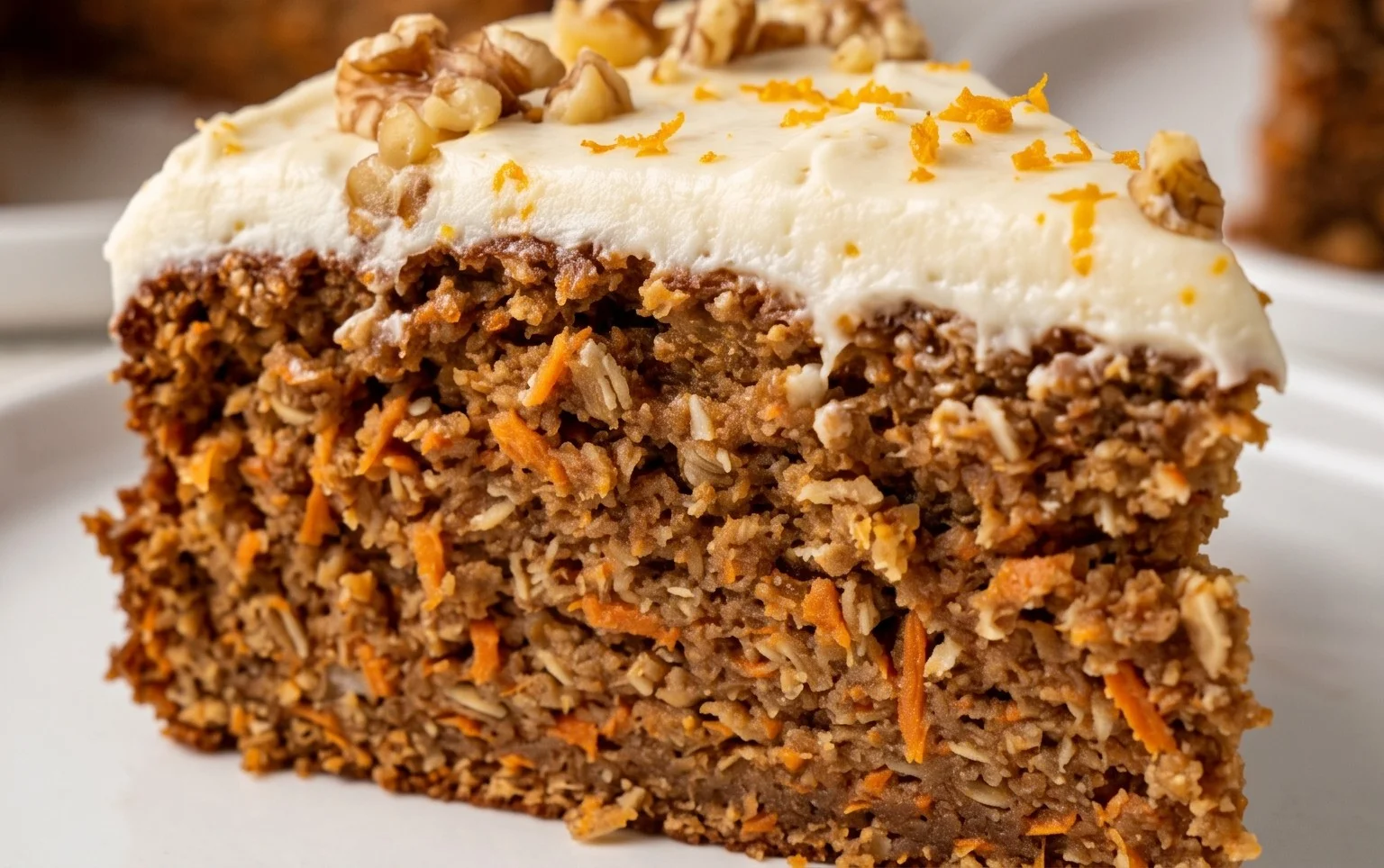 Easy Flourless Oatmeal Carrot Cake Recipe