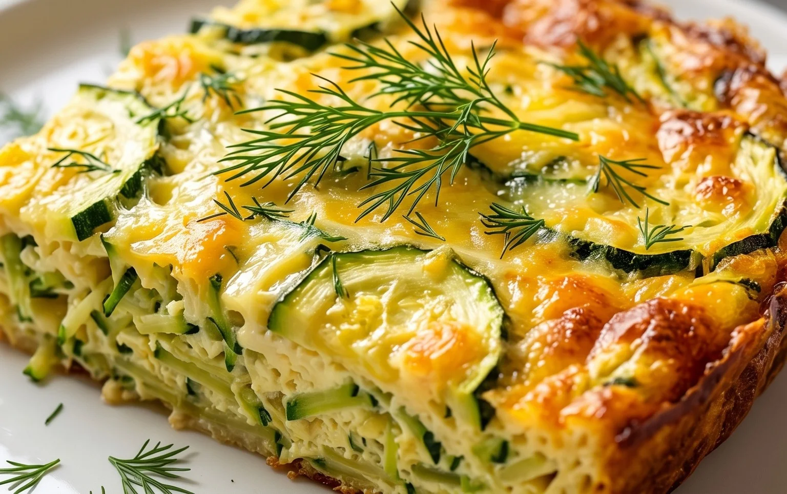 Crustless Zucchini Quiche Recipe