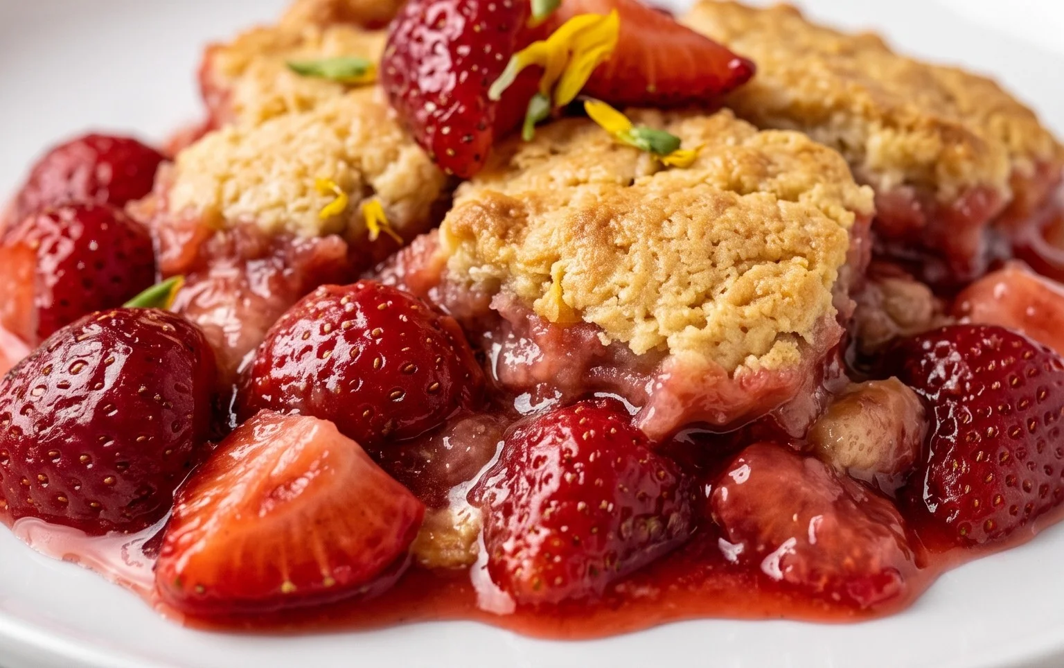 Strawberry Cobbler