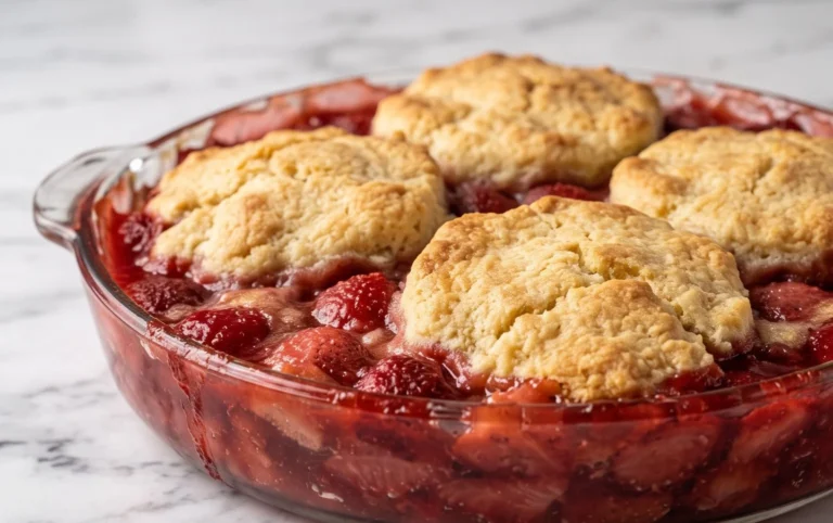 Strawberry Cobbler