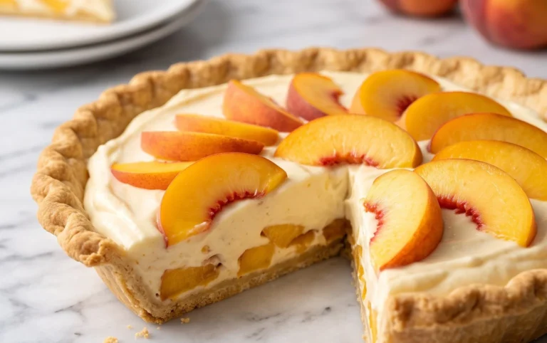 Peaches and Cream Pie