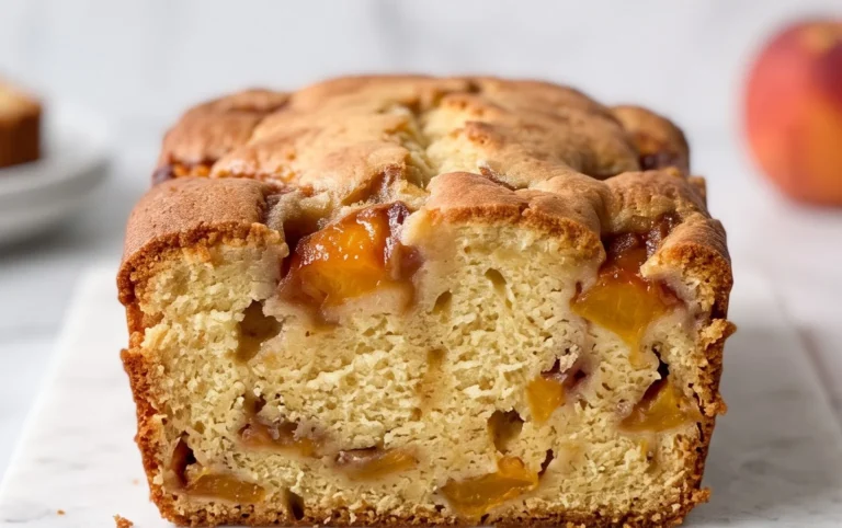 Peach Cobbler Pound Cake