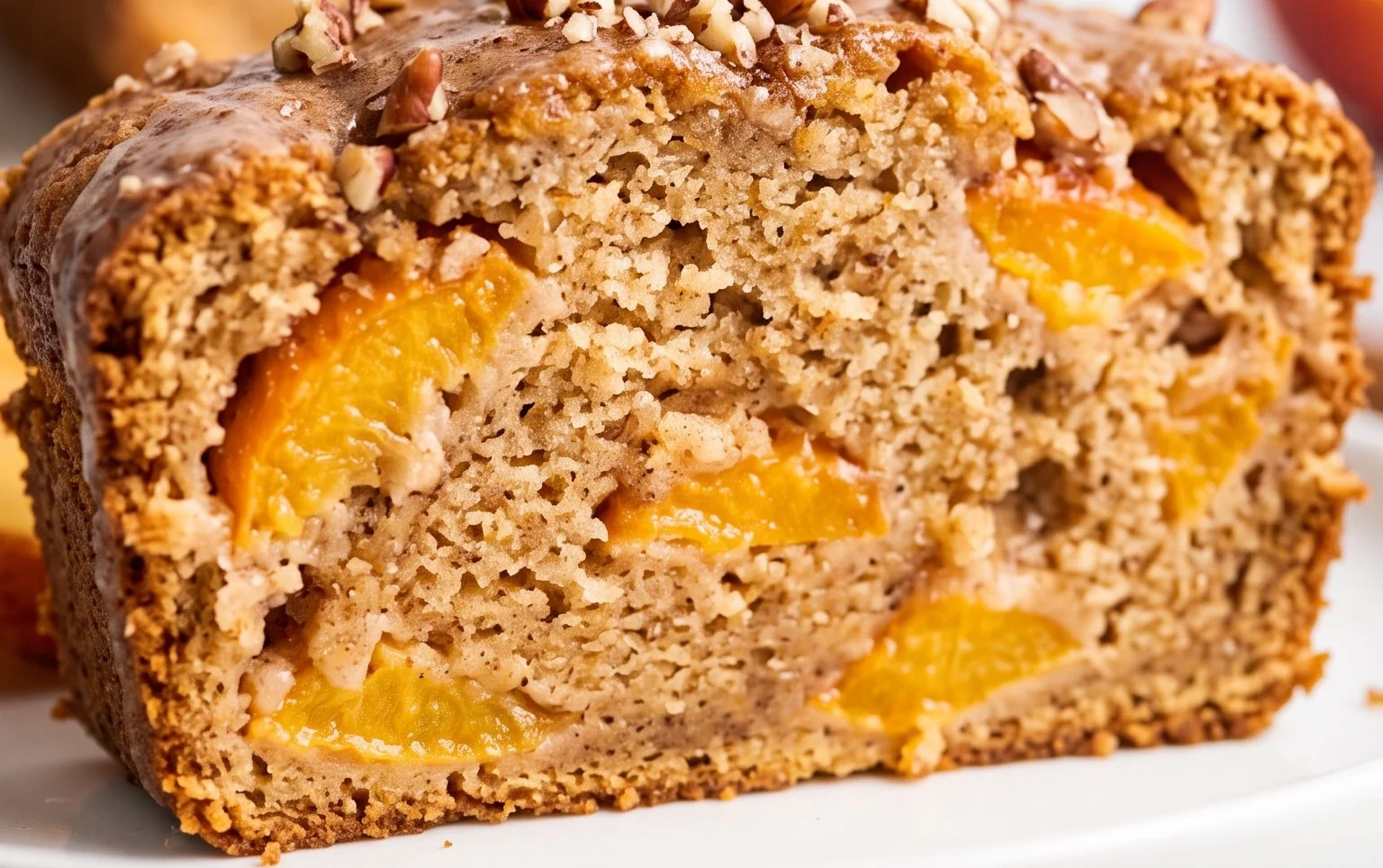 Spiced Peach Bread