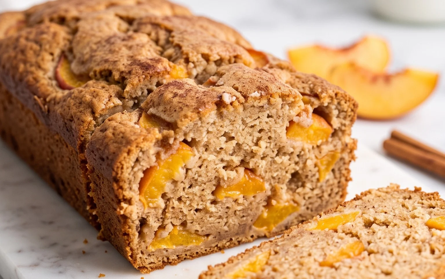 Spiced Peach Bread