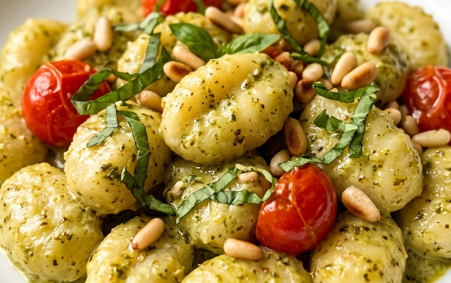 Creamy Pesto Gnocchi