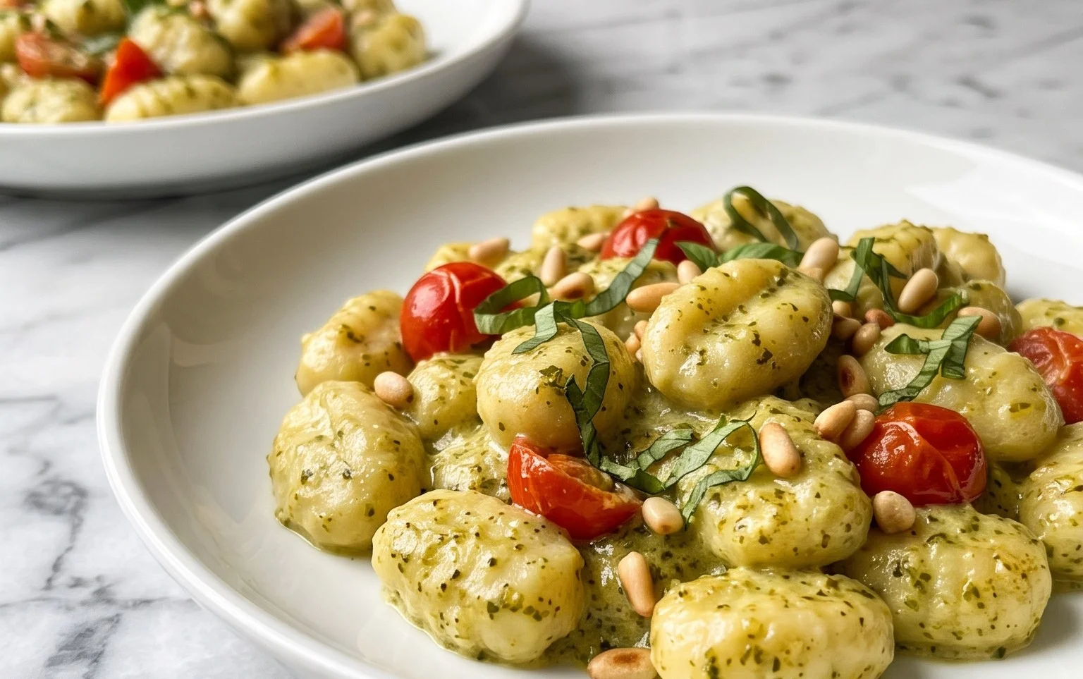 Creamy Pesto Gnocchi