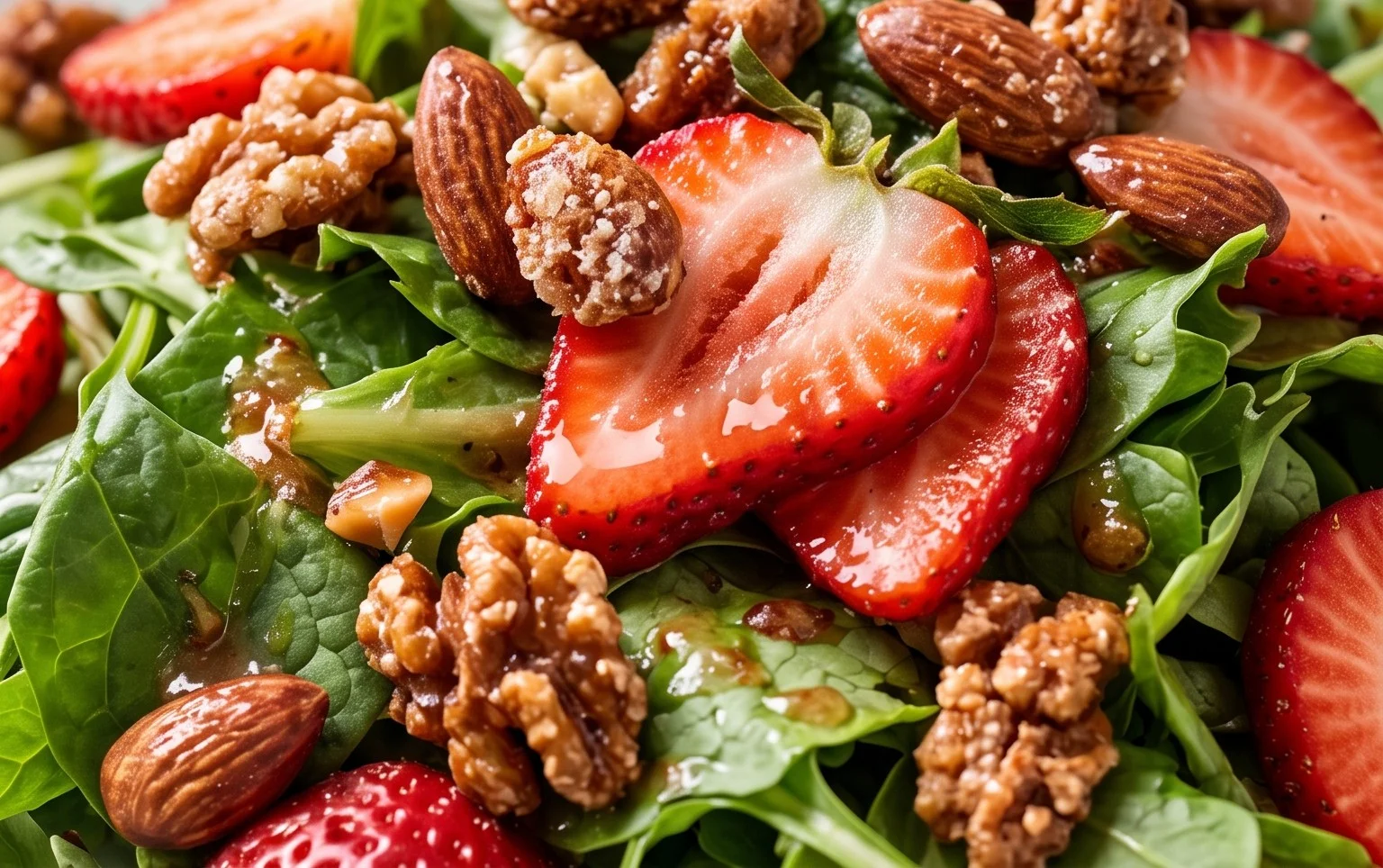 Strawberry Crunch Salad