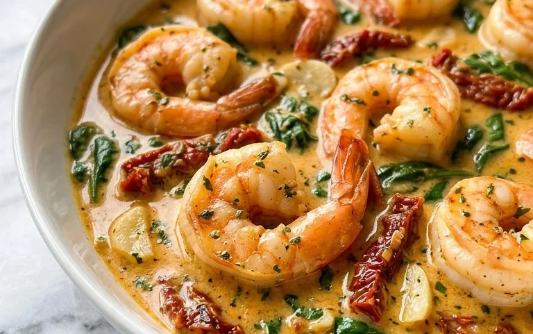 Tuscan Shrimp (One-Pan, 30-Minute Dinner)