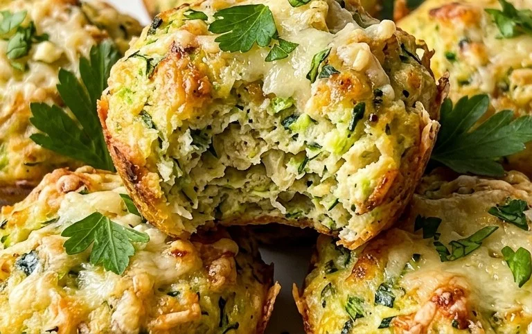 Zucchini Garlic Bites
