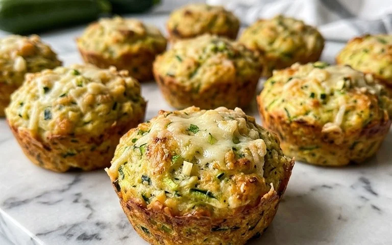 Zucchini Garlic Bites