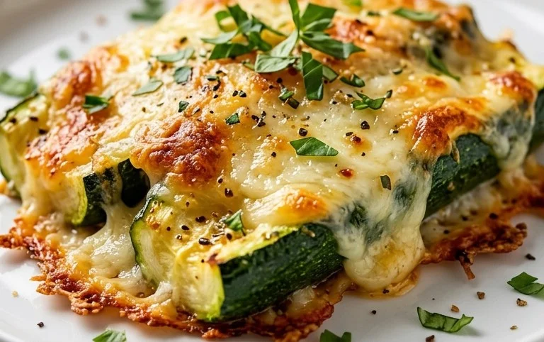 Baked Parmesan Zucchini
