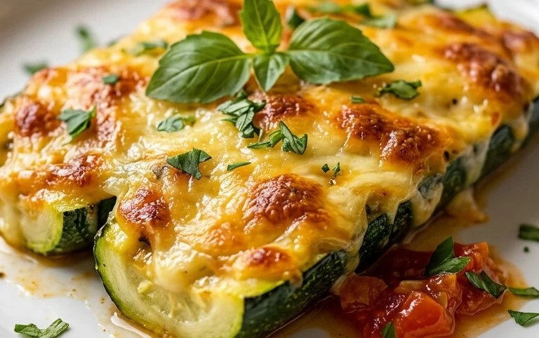 Baked Zucchini and Cheese