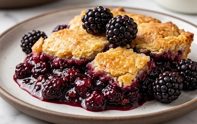 The Pioneer Women's Blackberry Cobbler