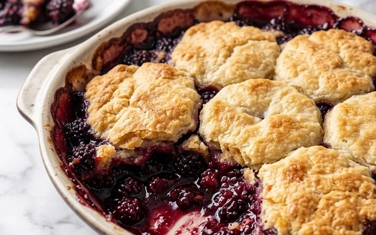 The Pioneer Women's Blackberry Cobbler