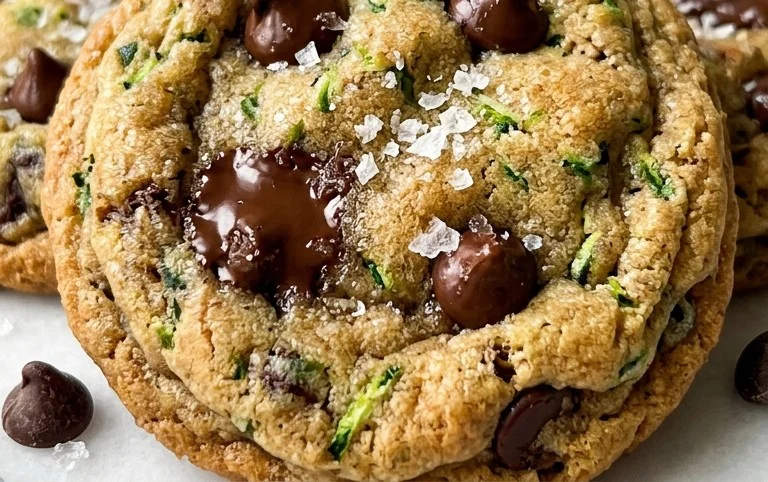 Zucchini Chocolate Chip Cookies