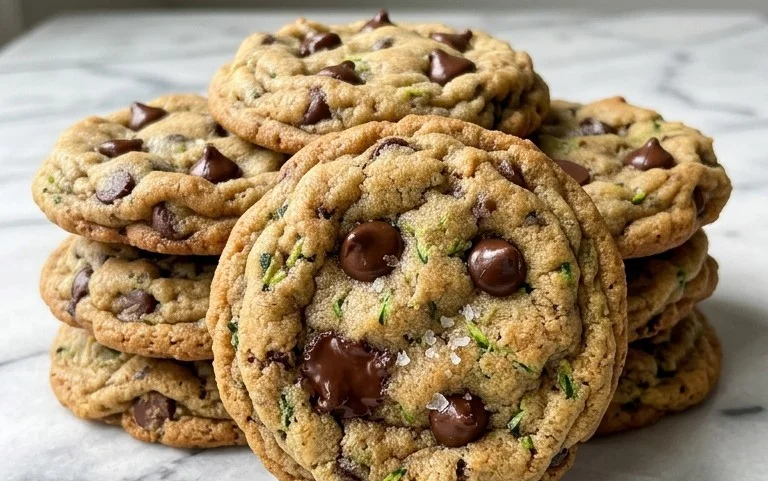 Zucchini Chocolate Chip Cookies
