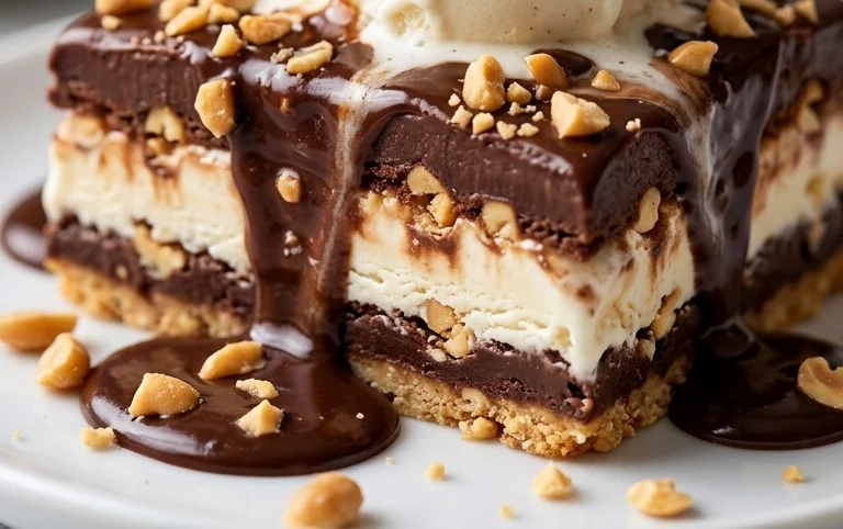Buster Bar Ice Cream Dessert