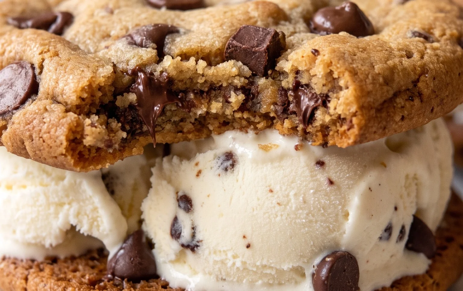 Cookie Ice Cream Sandwiches (Like a Chipwich!)