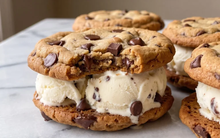 Cookie Ice Cream Sandwiches (Like a Chipwich!)