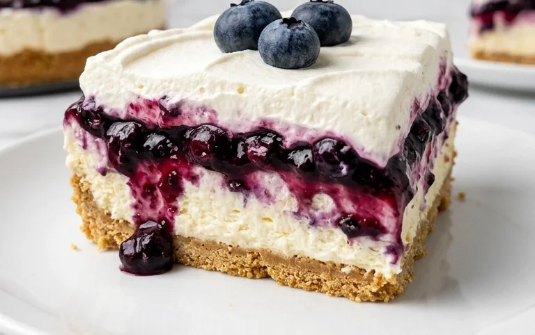 No-Bake Blueberry Yum Yum