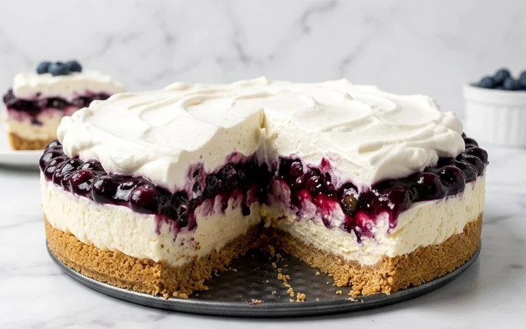No-Bake Blueberry Yum Yum