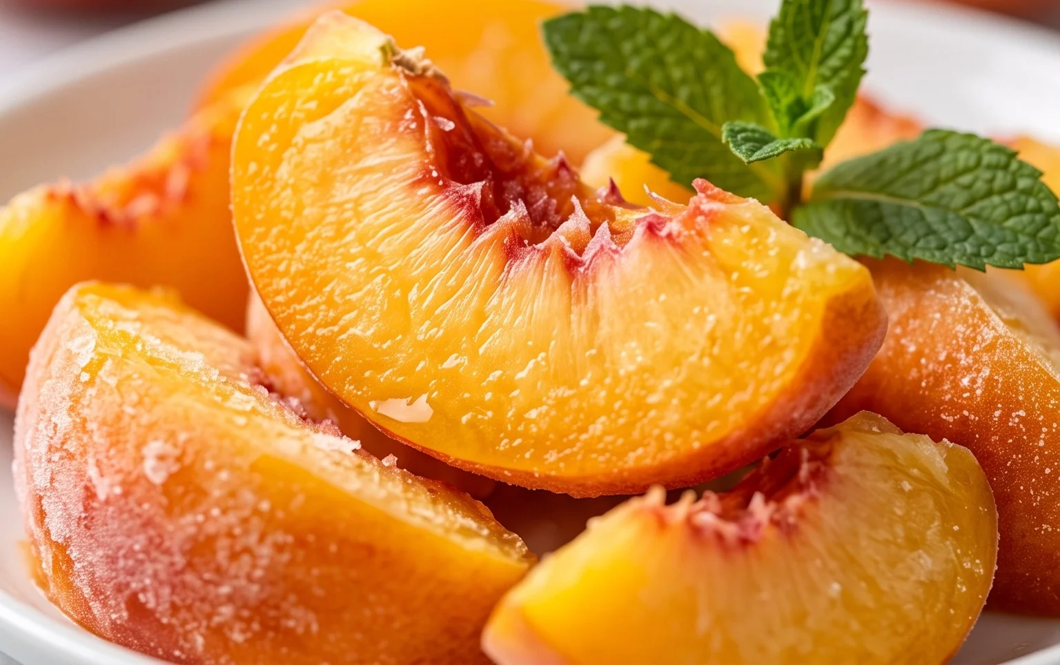 Freezing Peaches, How to Easily Freeze Peaches