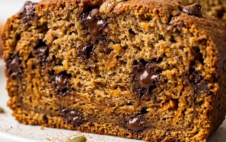 Pumpkin Chip Banana Bread
