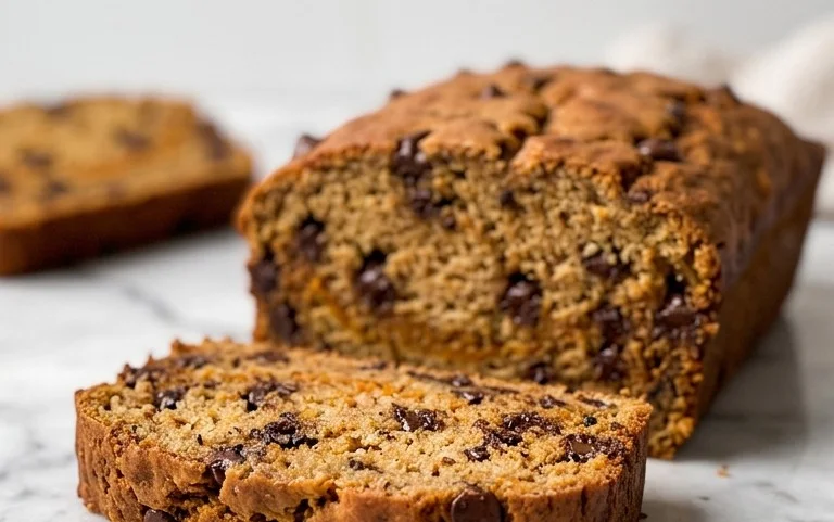 Pumpkin Chip Banana Bread