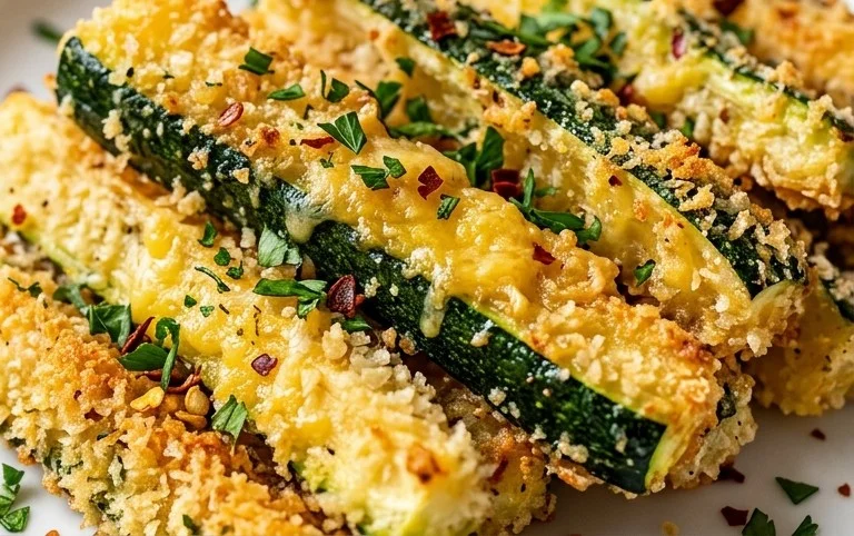 Baked Parmesan Zucchini Fries