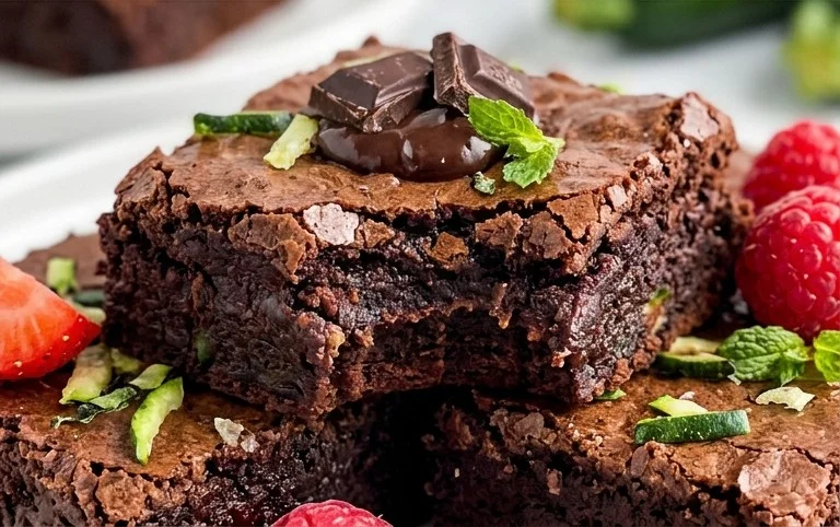 Best Chocolate Zucchini Brownies Recipe