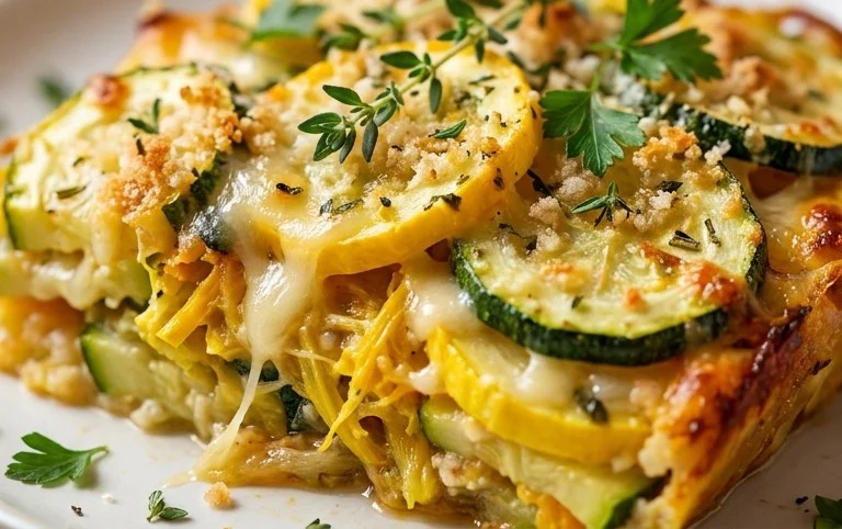 Zucchini and Squash Casserole Recipe