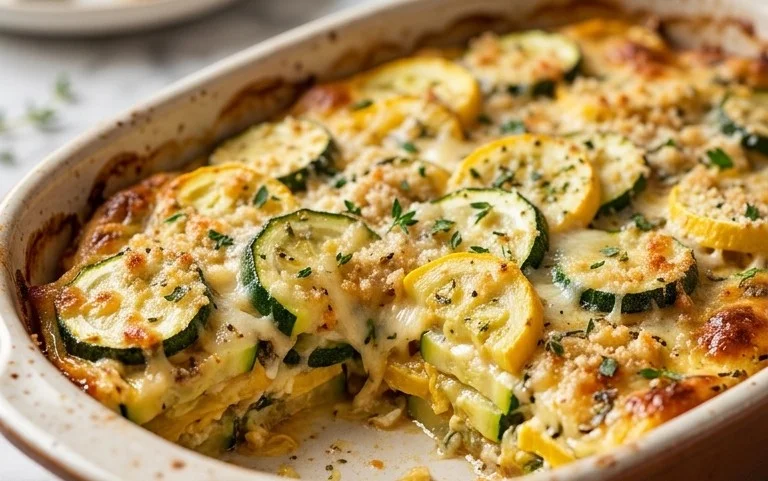Zucchini and Squash Casserole Recipe