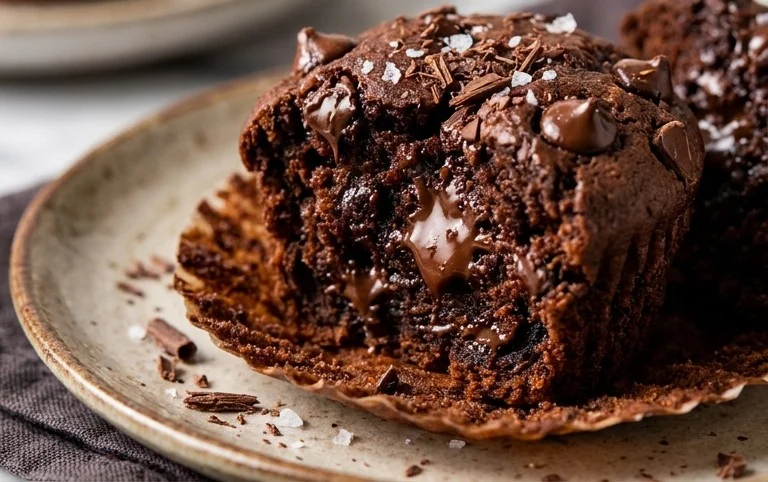 Double Chocolate Muffins